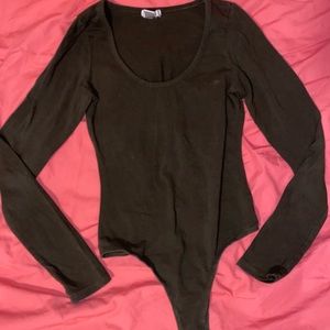 Army green body suit